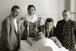 Lido di Venezia Giugno 1955 con suoi parenti
